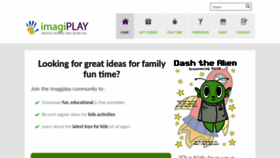 What Imagiplay.com website looked like in 2020 (3 years ago)