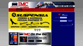What Imcparts.com website looked like in 2020 (3 years ago)