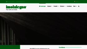 What Imolalegno.com website looked like in 2020 (3 years ago)