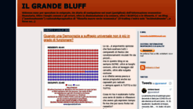 What Ilgrandebluff.info website looked like in 2020 (3 years ago)