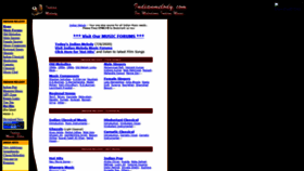 What Indianmelody.com website looked like in 2020 (3 years ago)