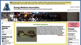 What Informationenergymedicine-association.com website looked like in 2020 (3 years ago)