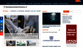 What Informazionetecnica.it website looked like in 2020 (3 years ago)