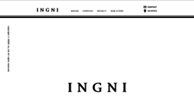 What Ingni.com website looked like in 2020 (3 years ago)