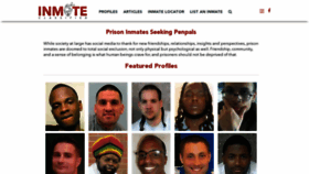 What Inmate.com website looked like in 2020 (3 years ago)