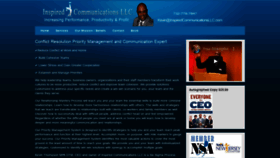 What Inspiredcommunicationsllc.com website looked like in 2020 (3 years ago)
