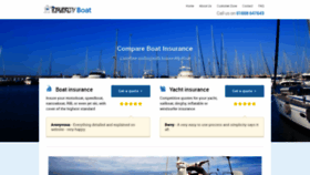 What Insuremyboat.co.uk website looked like in 2020 (3 years ago)