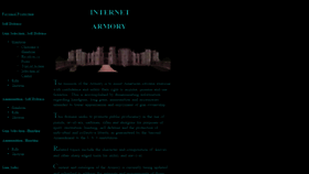 What Internetarmory.com website looked like in 2020 (3 years ago)
