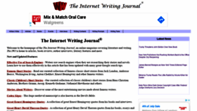 What Internetwritingjournal.com website looked like in 2020 (3 years ago)