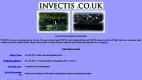 What Invectis.co.uk website looked like in 2020 (3 years ago)