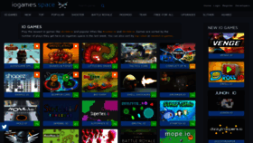 What Iogames.com website looked like in 2020 (3 years ago)