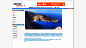What Ionian-islands.com website looked like in 2020 (3 years ago)