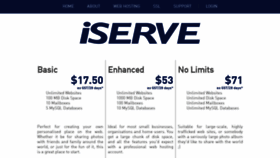 What Iserve.net.nz website looked like in 2020 (3 years ago)