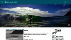 What Itacare.surf website looked like in 2020 (3 years ago)