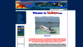 What Islamujeres.info website looked like in 2020 (3 years ago)
