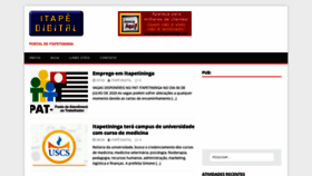 What Itapedigital.com.br website looked like in 2020 (3 years ago)