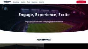 What Indulgefootball.com website looked like in 2020 (3 years ago)