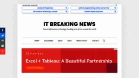 What Itbnews.info website looked like in 2020 (3 years ago)