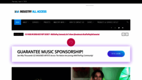 What Industryallaccess.com website looked like in 2020 (3 years ago)