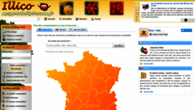 What Illicomesproduitslocaux.fr website looked like in 2020 (3 years ago)