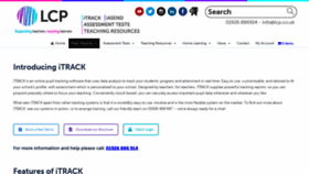 What Itrackprimary.co.uk website looked like in 2020 (3 years ago)