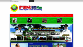 What Investigasindo.com website looked like in 2020 (3 years ago)