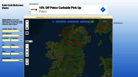 What Irish.gridreferencefinder.com website looked like in 2020 (5 years ago)