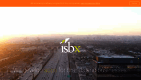 What Isbx.com website looked like in 2020 (3 years ago)