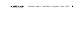 What Iconolab.com website looked like in 2020 (3 years ago)