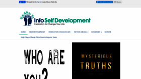 What Infoselfdevelopment.com website looked like in 2020 (3 years ago)