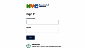 What Idpcloud.nycenet.edu website looked like in 2020 (6 years ago)