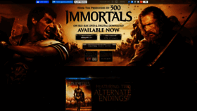 What Immortalsmovie.com website looked like in 2020 (3 years ago)