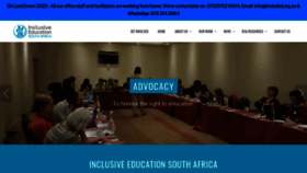 What Included.org.za website looked like in 2020 (3 years ago)