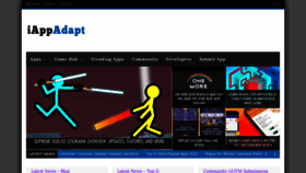 What Iappadapt.com website looked like in 2020 (3 years ago)