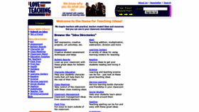 What Ilovethatteachingidea.com website looked like in 2020 (3 years ago)