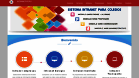 What Intranetperu.com website looked like in 2020 (3 years ago)
