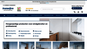 What Ijzerwarenwinkel.org website looked like in 2020 (3 years ago)