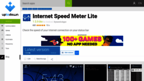What Internet-speed-meter-lite.en.uptodown.com website looked like in 2020 (3 years ago)
