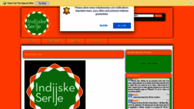 What Indijskeserije.com website looked like in 2020 (3 years ago)