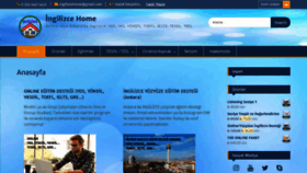 What Ingilizcehome.com website looked like in 2020 (3 years ago)