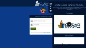 What Iesanvicente.ciudadeducativa.com website looked like in 2020 (3 years ago)