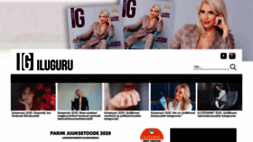 What Iluguru.ee website looked like in 2020 (3 years ago)