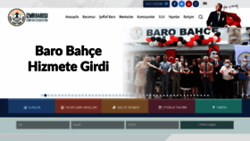 What Izmirbarosu.org.tr website looked like in 2020 (3 years ago)