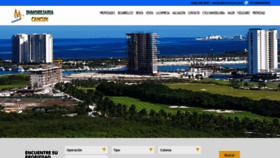What Imcancun.com website looked like in 2020 (3 years ago)