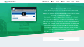 What Iptv-epg.com website looked like in 2020 (3 years ago)