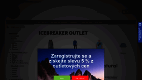What Icebreaker-outlet.cz website looked like in 2020 (3 years ago)