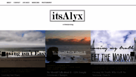 What Itsalyx.com website looked like in 2020 (3 years ago)