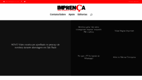 What Imprenca.com website looked like in 2020 (3 years ago)