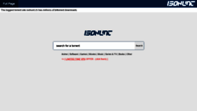 What Isohunt.ch website looked like in 2020 (3 years ago)