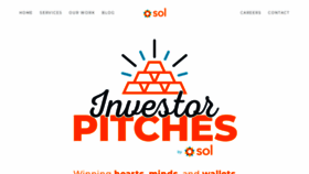 What Investorpitches.com website looked like in 2020 (3 years ago)